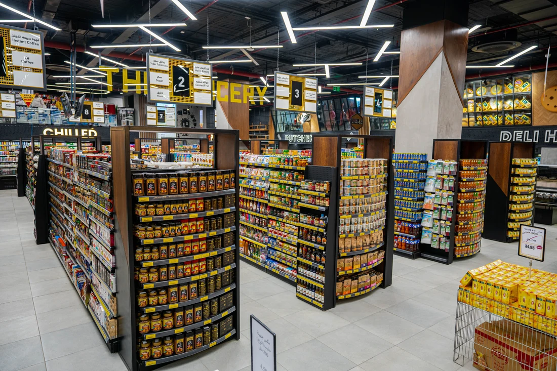 GRIDFORM Aisle-end displays