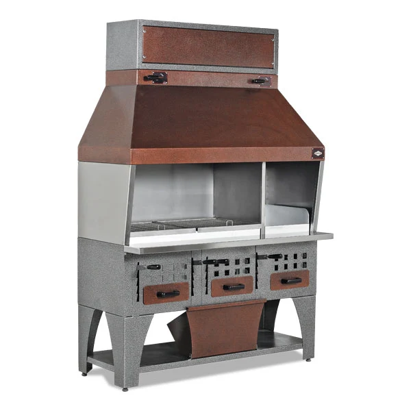 Wall-Mounted Charcoal Grill / Manufacturer photography 1