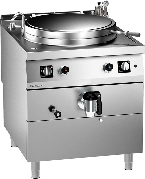 GAS INDIRECT HEATED BOILING PAN